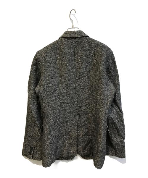 COMME des GARCONS HOMME PLUS（コムデギャルソンオムプリュス）COMME des GARCONS HOMME PLUS (コムデギャルソンオムプリュス) リネンウールテーラードジャケット　PJ-J059 グレー サイズ:Sの古着・服飾アイテム
