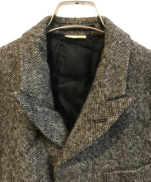 COMME des GARCONS HOMME PLUS（コムデギャルソンオムプリュス）COMME des GARCONS HOMME PLUS (コムデギャルソンオムプリュス) リネンウールテーラードジャケット　PJ-J059 グレー サイズ:Sの古着・服飾アイテム