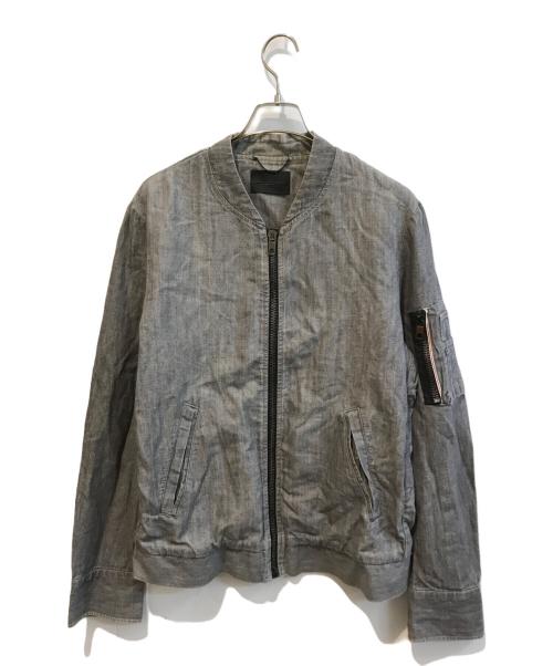 DIESEL Black Gold（ディーゼル ブラック ゴールド）DIESEL BLACK GOLD (ディーゼル ブラック ゴールド) Jinska-Cuff グレー サイズ:Lの古着・服飾アイテム