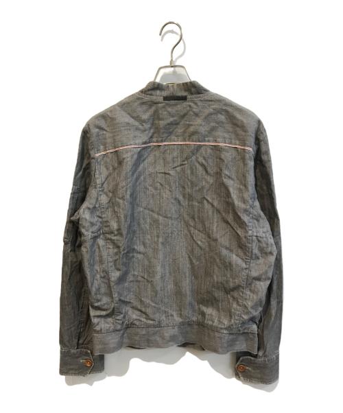 DIESEL Black Gold（ディーゼル ブラック ゴールド）DIESEL BLACK GOLD (ディーゼル ブラック ゴールド) Jinska-Cuff グレー サイズ:Lの古着・服飾アイテム