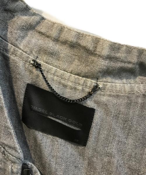 DIESEL Black Gold（ディーゼル ブラック ゴールド）DIESEL BLACK GOLD (ディーゼル ブラック ゴールド) Jinska-Cuff グレー サイズ:Lの古着・服飾アイテム