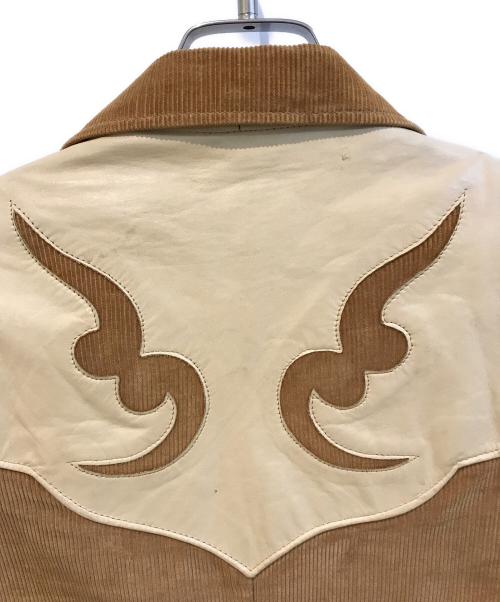 PIONEER WEAR（パイオニアウェア）PIONEER WEAR (パイオニアウェア) テーラードジャケット ベージュ サイズ:Ｌの古着・服飾アイテム