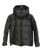 DESCENTEデサント）の古着「フーデットハーフコート　DX-G2064SP」｜ブラック