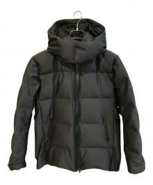 DESCENTE（デサント）の古着「フーデットハーフコート　DX-G2064SP」｜ブラック