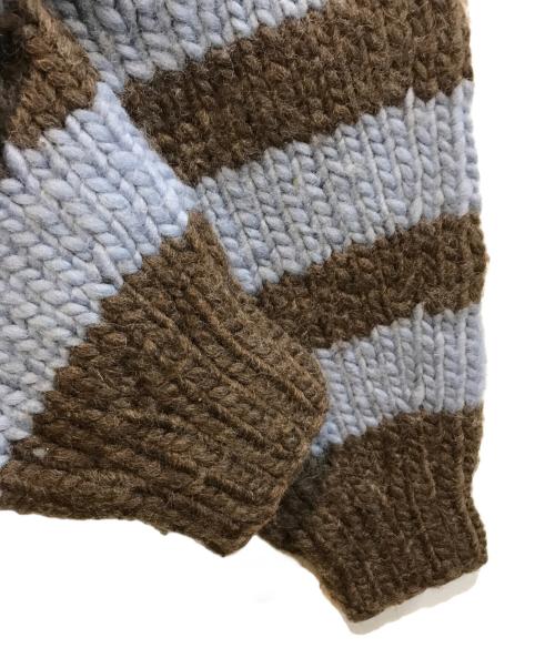 THUNDERBIRD（サンダーバード）THUNDERBIRD (サンダーバード) カウチンニット スカイブルー サイズ:freeの古着・服飾アイテム