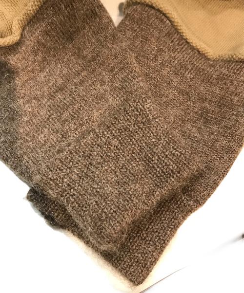 UNDERCOVERISM（アンダーカバーイズム）UNDERCOVERISM (アンダーカバーイズム) 異素材ドッキングパーカー B269-CS9 ベージュ サイズ:Mの古着・服飾アイテム