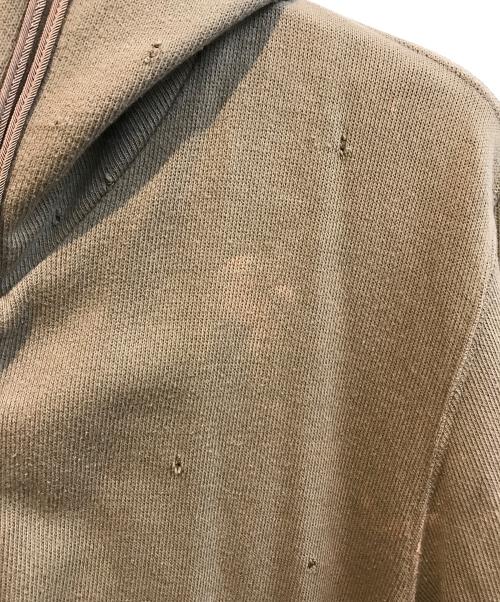 UNDERCOVERISM（アンダーカバーイズム）UNDERCOVERISM (アンダーカバーイズム) 異素材ドッキングパーカー B269-CS9 ベージュ サイズ:Mの古着・服飾アイテム