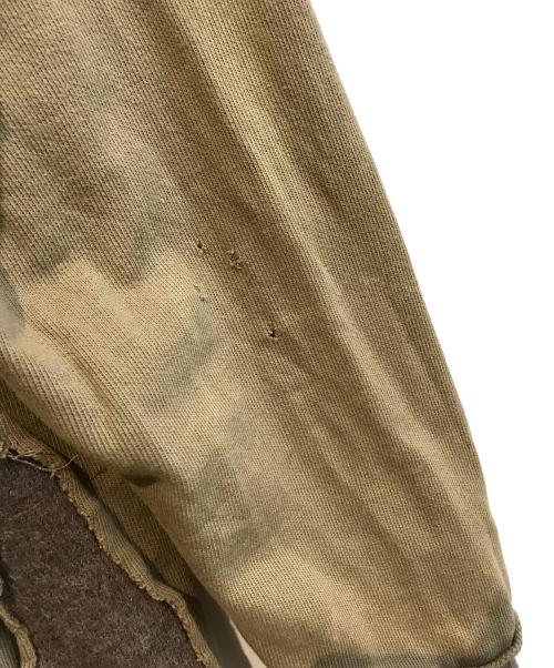 UNDERCOVERISM（アンダーカバーイズム）UNDERCOVERISM (アンダーカバーイズム) 異素材ドッキングパーカー B269-CS9 ベージュ サイズ:Mの古着・服飾アイテム