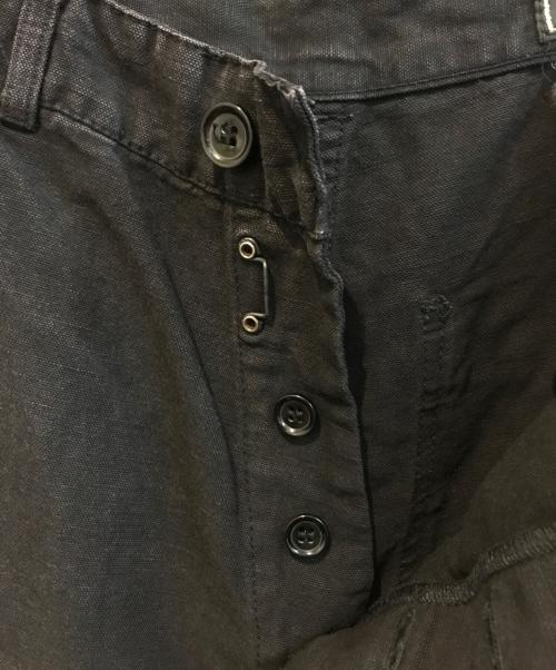 VETRA（ベトラ）VETRA (ベトラ) コットンリネンパンツ ブラック サイズ:Mの古着・服飾アイテム