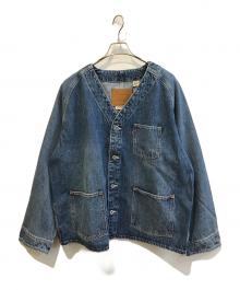 LEVI'S PReMIUM（リーバイス プレミアム）の古着「UNION ENGINEER DENIM CARDIGAN　A7139-0000」｜インディゴ