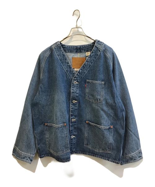 LEVI'S PReMIUM（リーバイス プレミアム）LEVI'S PReMIUM (リーバイス プレミアム) UNION ENGINEER DENIM CARDIGAN　A7139-0000 インディゴ サイズ:L 未使用品の古着・服飾アイテム
