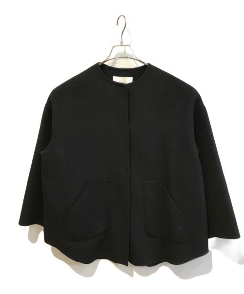 FRAMeWORK（フレームワーク）FRAMeWORK (フレームワーク) ハミルトンリバークルーネックコート2　23020220301140 ブラック サイズ:Sの古着・服飾アイテム