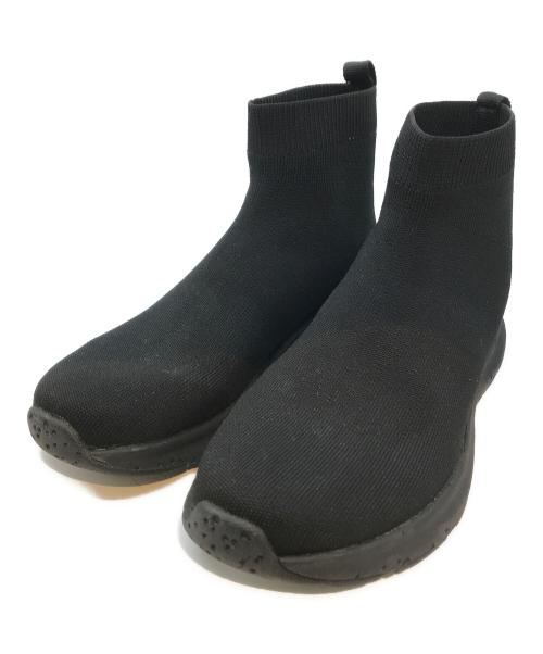 THE NORTH FACE（ザ ノース フェイス）THE NORTH FACE (ザ ノース フェイス) Velocity Knit Mid GTX Invisible Fit NF51997 ブラック サイズ:23の古着・服飾アイテム