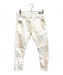 DIESEL（ディーゼル）の古着「デニムパンツ」｜ホワイト