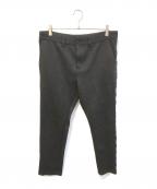 BRIEFINGブリーフィング）の古着「BRIEFING WARM SIDE LOGO LINE SLIM PANTS　BRG233M58」｜ブラック