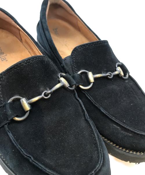 bussola（ブソラ）bussola (ブソラ) 撥水レザービットローファー 905435 ブラック サイズ:36の古着・服飾アイテム