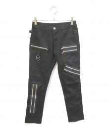 SEXY DYNAMITE LONDON（セクシーダイナマイトロンドン）の古着「ボンテージパンツ」｜ブラック