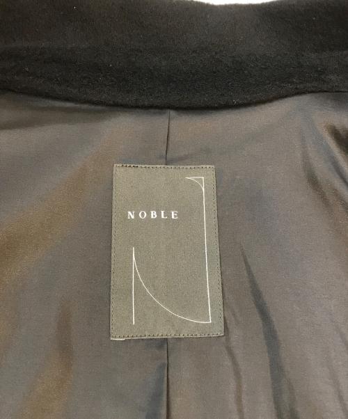 Noble（ノーブル）Noble (ノーブル) キャレメルミックスリバージップコート　	24020240505040 ブラック サイズ:Sの古着・服飾アイテム