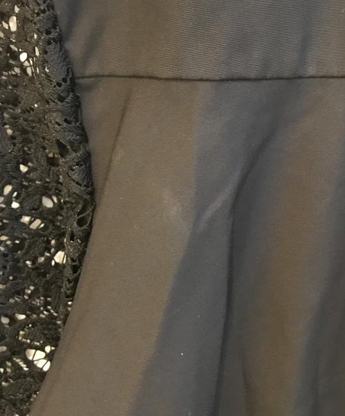 theory luxe（セオリーリュクス）theory luxe (セオリーリュクス) レース切替シャツ　03-4208228 ブラック サイズ:Mの古着・服飾アイテム