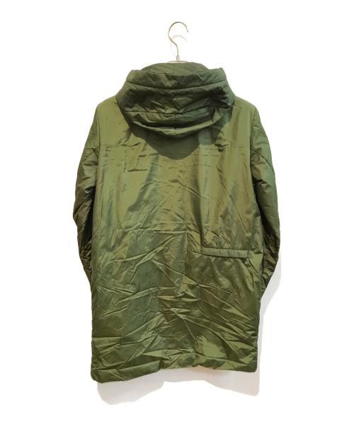 PRADA（プラダ）PRADA (プラダ) 中綿コート グリーン サイズ:Ｌの古着・服飾アイテム