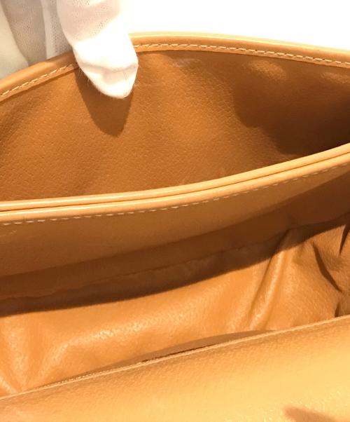 CELINE（セリーヌ）CELINE (セリーヌ) マカダム柄トリオンフショルダーバッグ ブラウンの古着・服飾アイテム