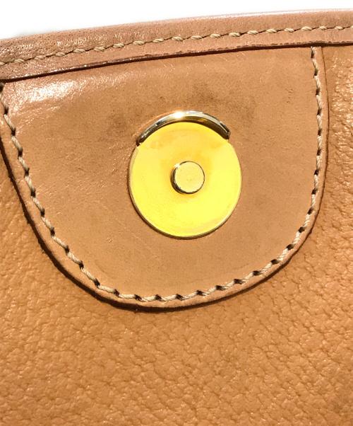 CELINE（セリーヌ）CELINE (セリーヌ) マカダム柄トリオンフショルダーバッグ ブラウンの古着・服飾アイテム