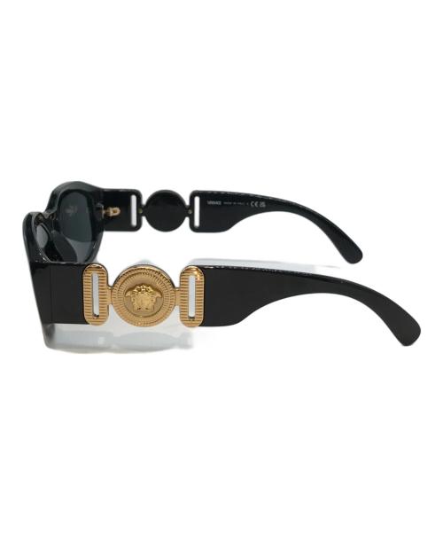VERSACE（ヴェルサーチェ）VERSACE (ヴェルサーチェ) Medusa Biggie Sunglasses 4361 ブラック サイズ:53□18の古着・服飾アイテム