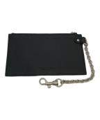 BOTTEGA VENETAボッテガベネタ）の古着「チェーン付きスモールウォレット」｜ブラック