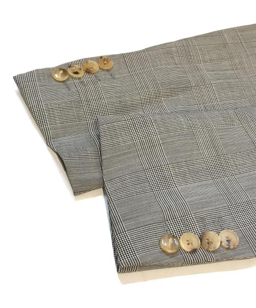 Mr.BATHING APE（ミスターベイジングエイプ）Mr.BATHING APE (ミスターベイジングエイプ) 3ピースセットアップスーツ グレー サイズ:46の古着・服飾アイテム