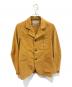 MARKAWARE（マーカウェア）の古着「ワークジャケット　A13C-10JK02C」｜イエロー