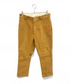 MARKAWARE×Dickiesマーカウェア×ディッキーズ）の古着「パンツ」｜イエロー