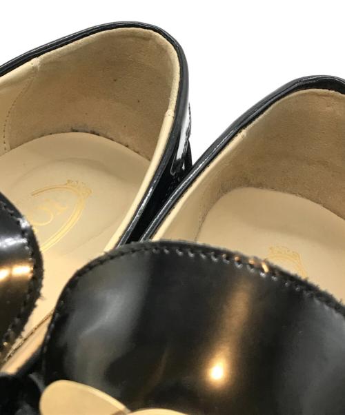 TOD'S（トッズ）TOD'S (トッズ) ケイト レザー ローファー ブラック サイズ:36の古着・服飾アイテム