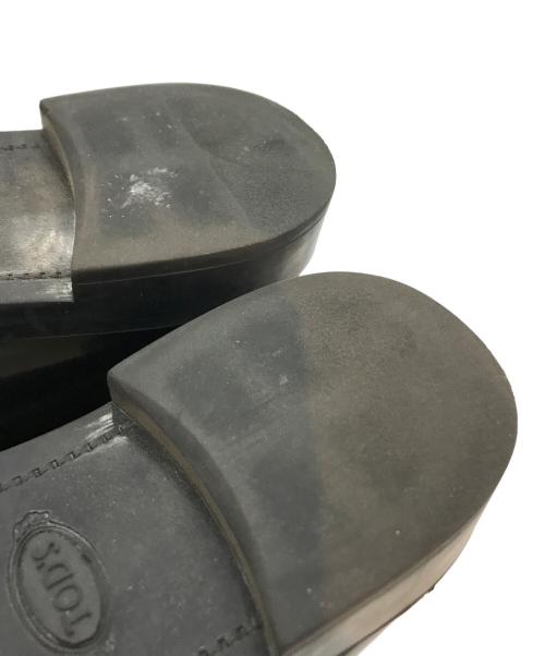 TOD'S（トッズ）TOD'S (トッズ) ケイト レザー ローファー ブラック サイズ:36の古着・服飾アイテム