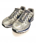 NIKEナイキ）の古着「W P-6000 METALLIC SILVER　BV1021-001」｜シルバー×ブルー