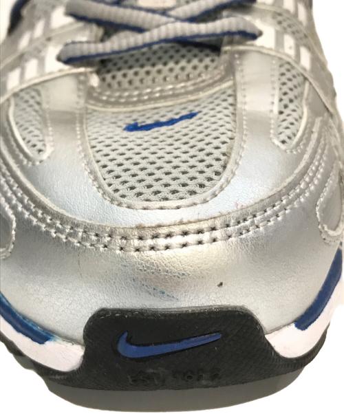 NIKE（ナイキ）NIKE (ナイキ) W P-6000 METALLIC SILVER　BV1021-001 シルバー×ブルー サイズ:27の古着・服飾アイテム