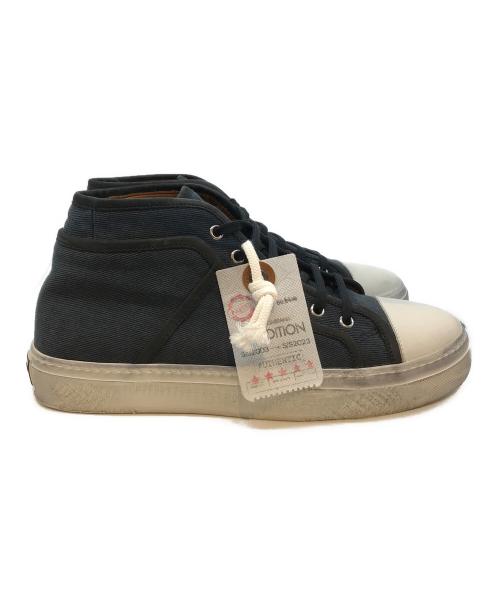 DOLCE & GABBANA（ドルチェ＆ガッバーナ）DOLCE & GABBANA (ドルチェ＆ガッバーナ) Re-Edition ミドルカットスニーカー インディゴ サイズ:Sの古着・服飾アイテム