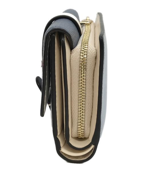 FURLA（フルラ）FURLA (フルラ) グラツィア COMPACT WALLET BX1588 ネイビーの古着・服飾アイテム