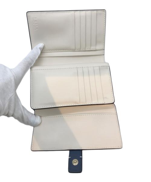 FURLA（フルラ）FURLA (フルラ) グラツィア COMPACT WALLET BX1588 ネイビーの古着・服飾アイテム