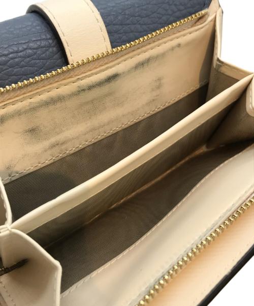 FURLA（フルラ）FURLA (フルラ) グラツィア COMPACT WALLET BX1588 ネイビーの古着・服飾アイテム