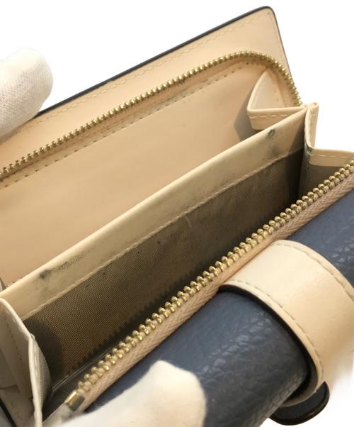 FURLA（フルラ）FURLA (フルラ) グラツィア COMPACT WALLET BX1588 ネイビーの古着・服飾アイテム