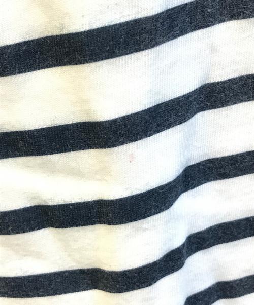 SAINT JAMES（セントジェームス）SAINT JAMES (セントジェームス) 大阪万博限定バスクシャツ ホワイト サイズ:ＸＳの古着・服飾アイテム