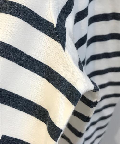 SAINT JAMES（セントジェームス）SAINT JAMES (セントジェームス) 大阪万博限定バスクシャツ ホワイト サイズ:ＸＳの古着・服飾アイテム