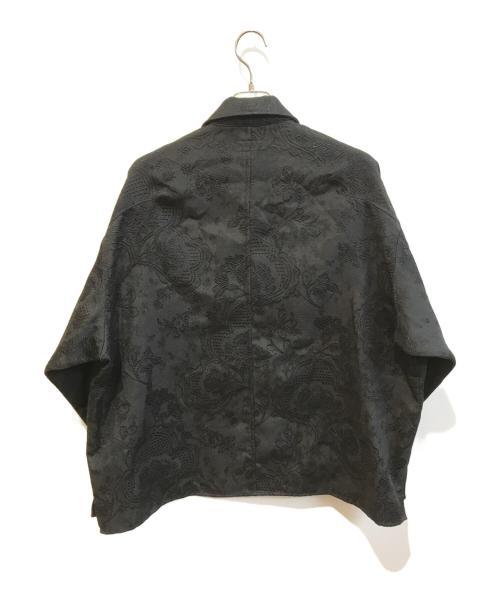 HARE（ハレ）HARE (ハレ) ゴブラン織りシャツ　HA020177TR ブラック サイズ:Ｍの古着・服飾アイテム