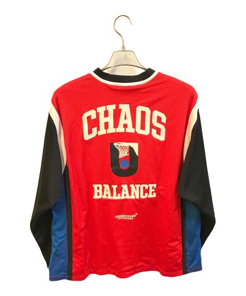 NIKE（ナイキ）NIKE (ナイキ) UNDERCOVER (アンダーカバー) ロングスリーブシューティングトップ　CZ4701-611 レッド サイズ:Lの古着・服飾アイテム