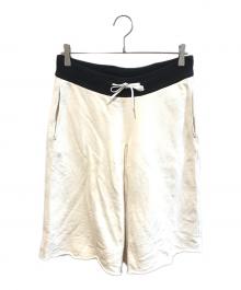 GANRYU（ガンリュウ）の古着「スウェットショートパンツ EO-T003」｜ホワイト