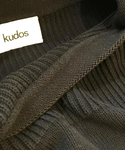 kudos（クードス）kudos (クードス) FRONT HOLES PULLOVER　KK19X01 ブラック サイズ:Mの古着・服飾アイテム
