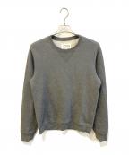 Maison Margielaメゾンマルジェラ）の古着「エルボーパッチスウェット　S30GU0039」｜グレー