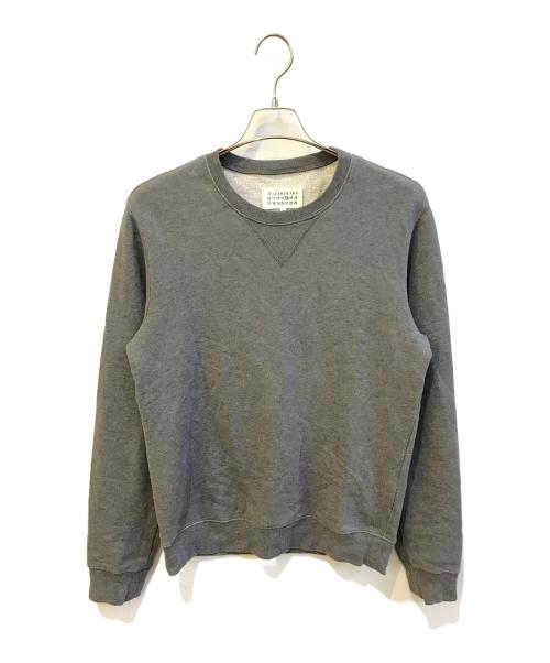 Maison Margiela（メゾンマルジェラ）Maison Margiela (メゾンマルジェラ) エルボーパッチスウェット　S30GU0039 グレー サイズ:46の古着・服飾アイテム