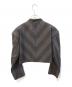 Vivienne Westwood RED LABEL (ヴィヴィアンウエストウッドレッドレーベル) ストライプショート丈ジャケット　16-13-432001 ブラック：18000円