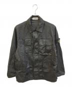 STONE ISLANDストーンアイランド）の古着「NYLON METAL SHIRT JACKET　781541620」｜ブラック